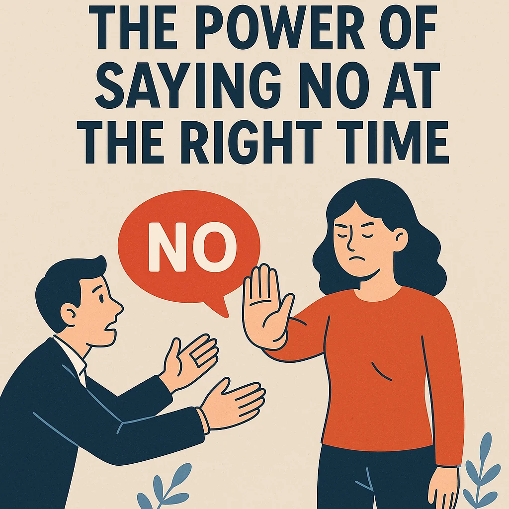 The Power of Saying No at the Right Time