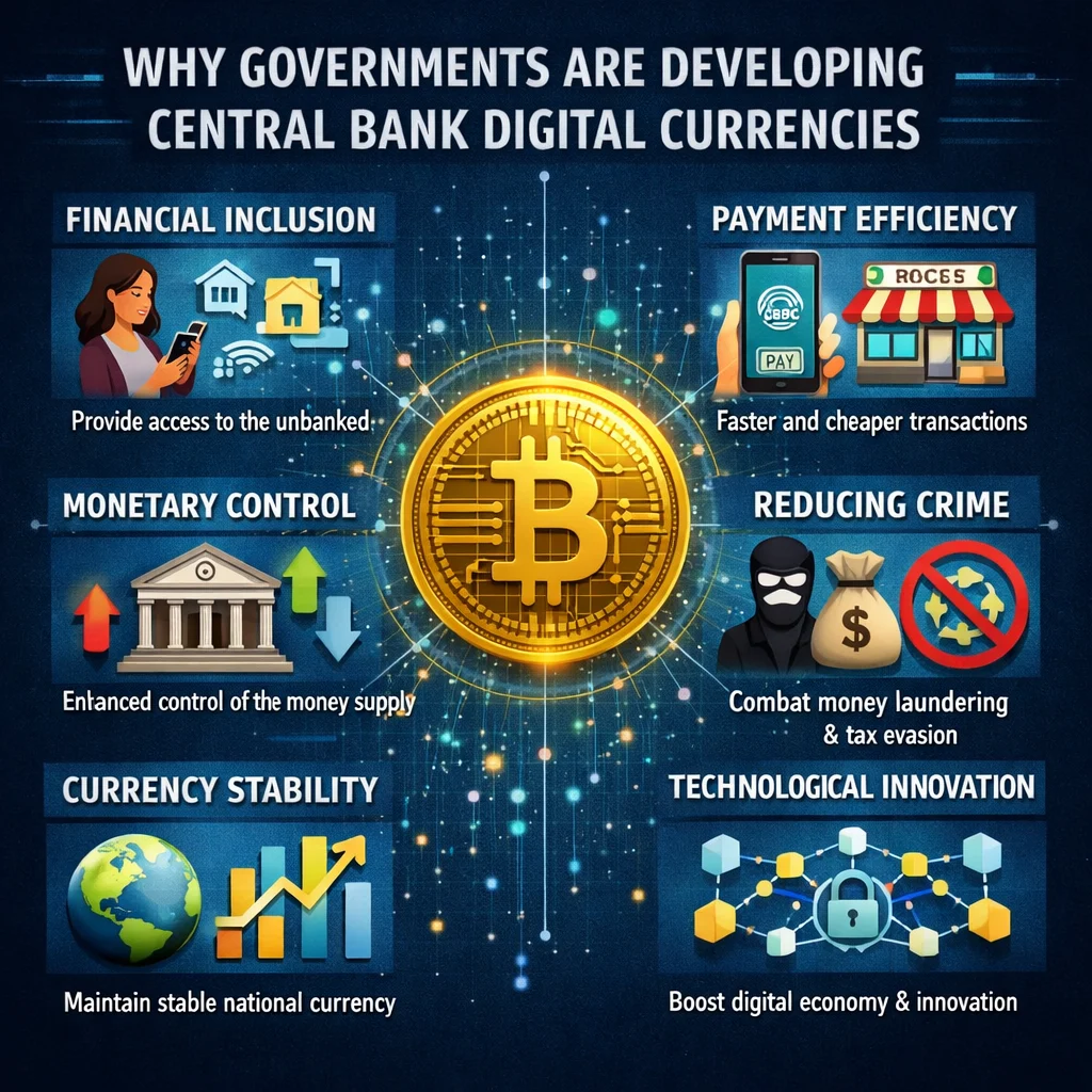 Why Governments Are Developing Central Bank Digital Currencies