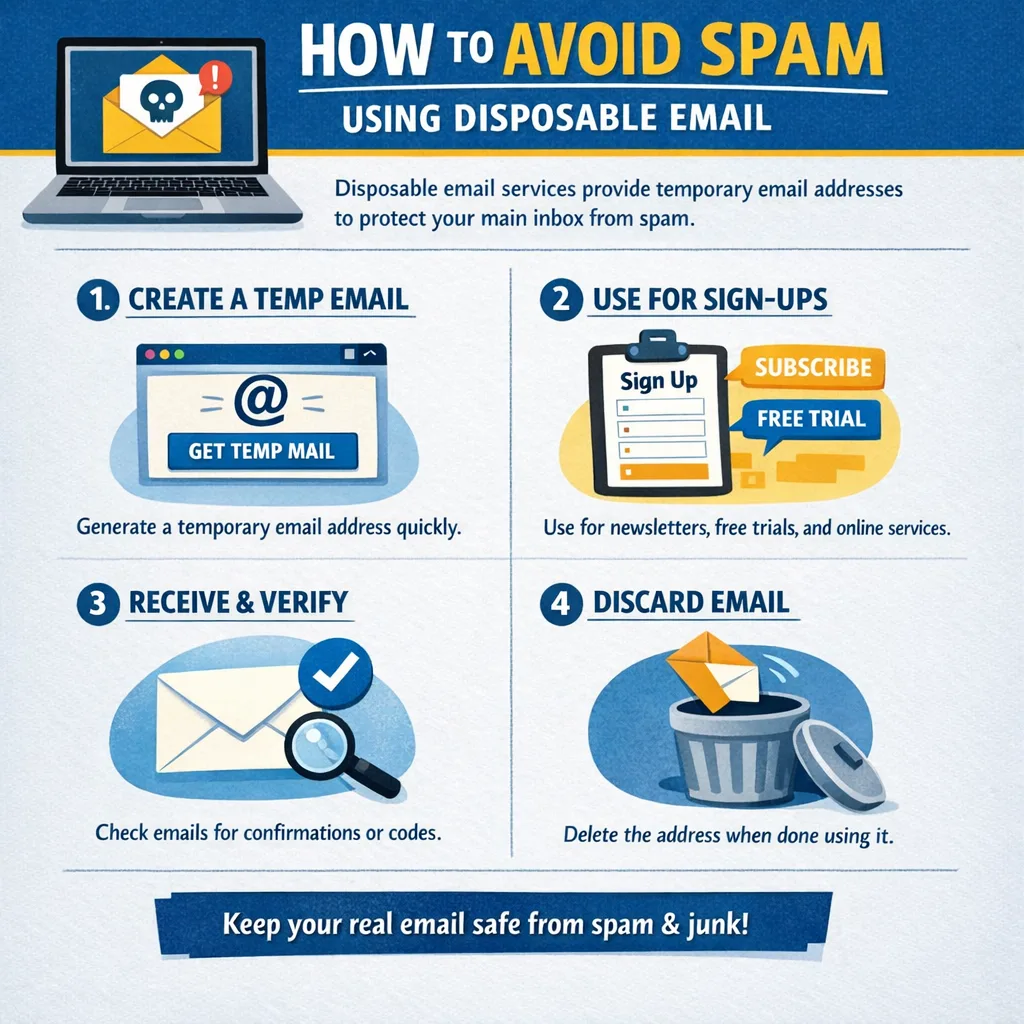 How to Avoid Spam Using Disposable Email