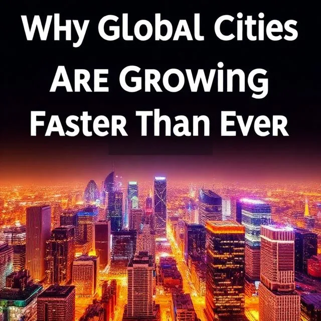 Why Global Cities Are Growing Faster Than Ever