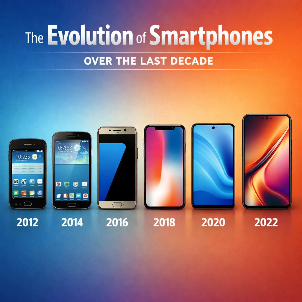 The Evolution of Smartphones Over the Last Decade