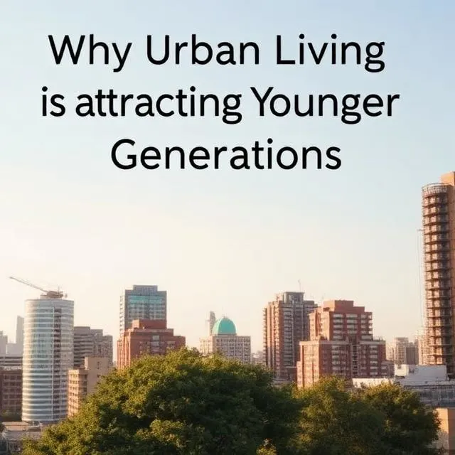 Why Urban Living Is Attracting Younger Generations