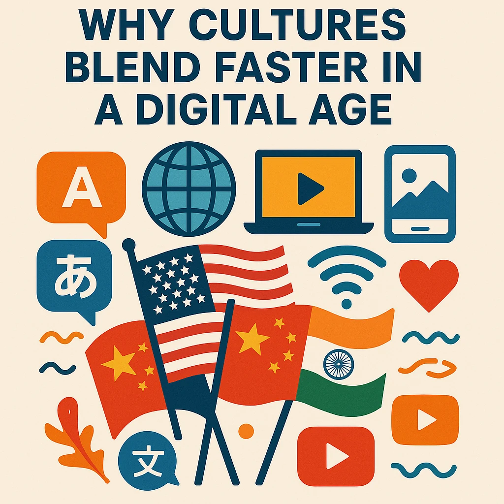 Why Cultures Blend Faster in a Digital Age