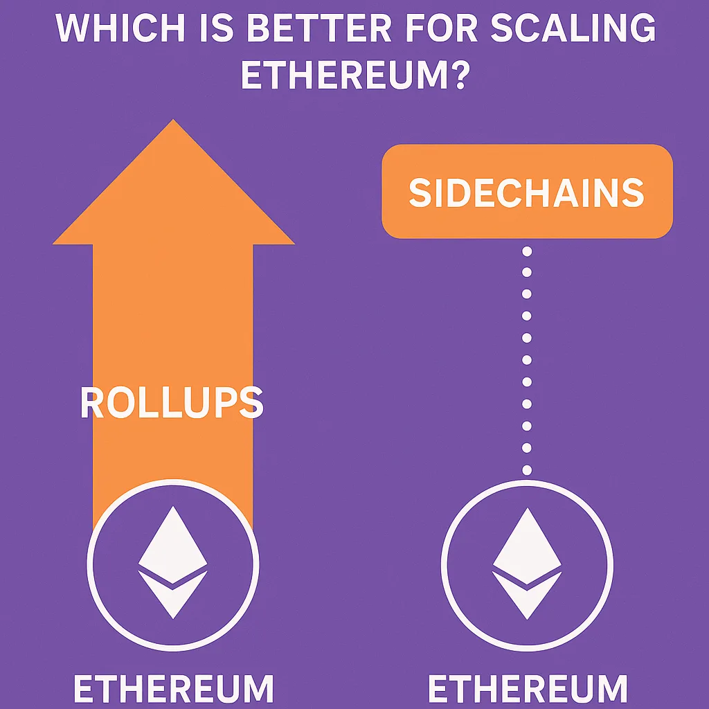 Rollups vs. Sidechains: Which Is Better for Scaling Ethereum?