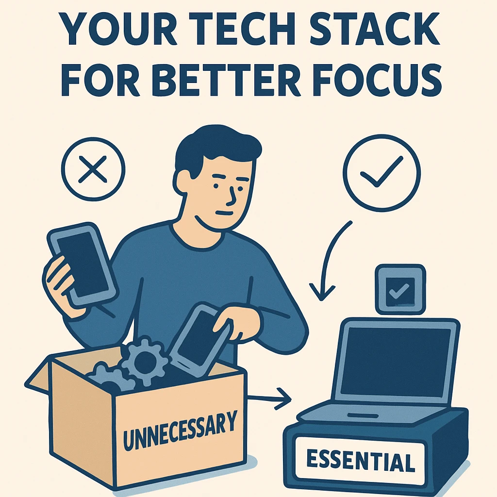 How to Simplify Your Tech Stack for Better Focus