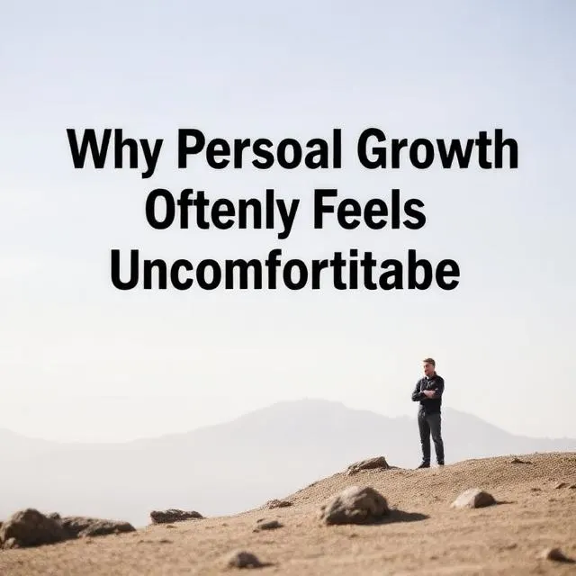 Why Personal Growth Often Feels Uncomfortable