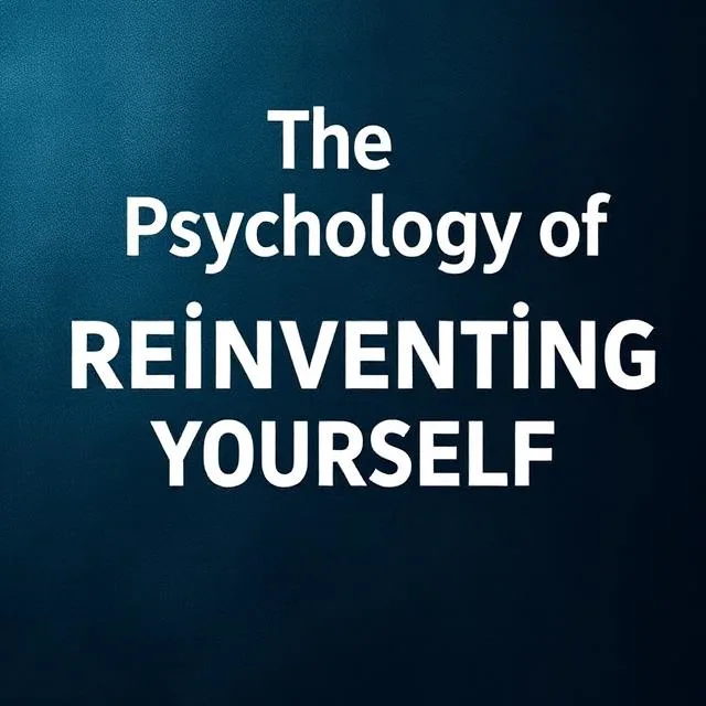 The Psychology of Reinventing Yourself