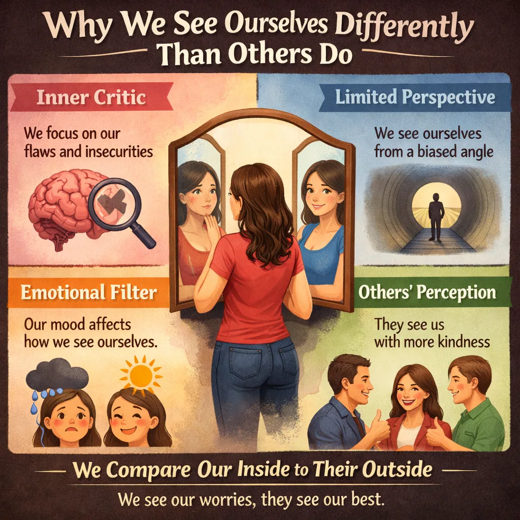 Why We See Ourselves Differently Than Others Do