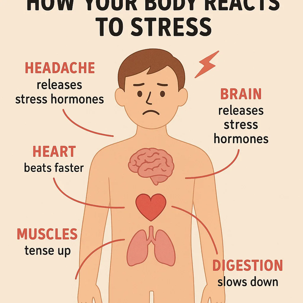 How Your Body Reacts to Stress (Physiologically)