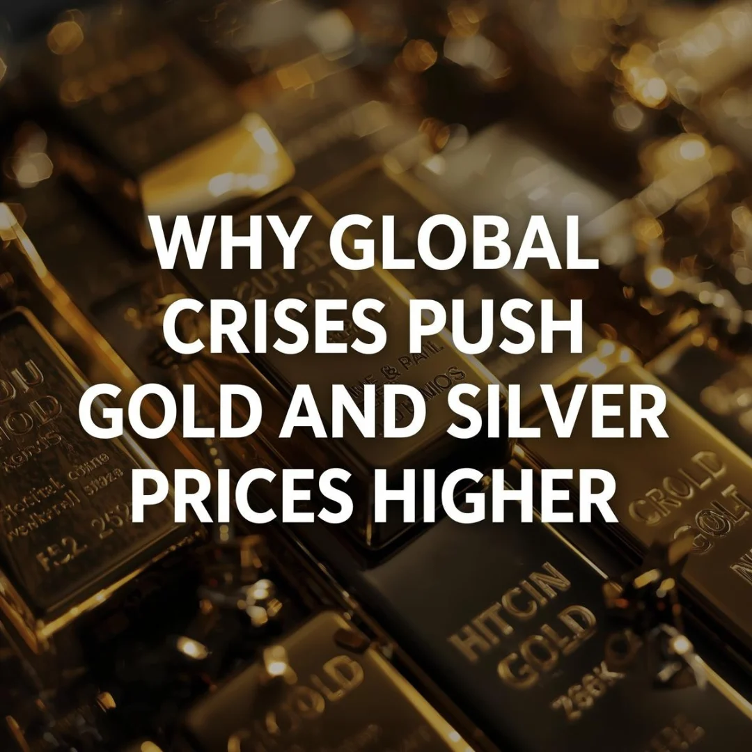Why Global Crises Push Gold and Silver Prices Higher