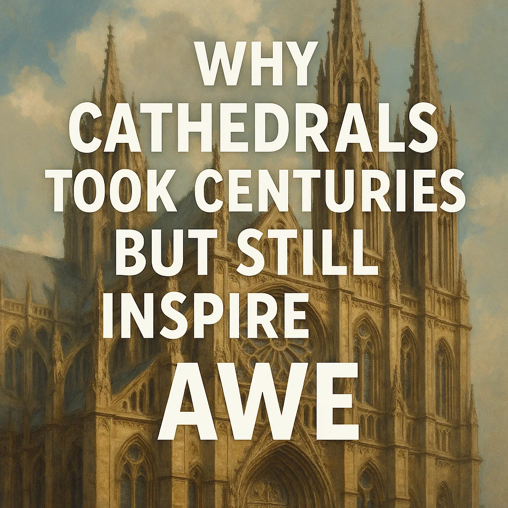 Why Cathedrals Took Centuries but Still Inspire Awe