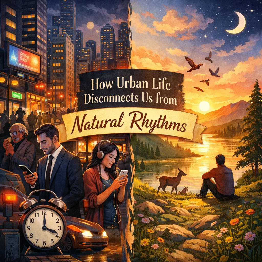 How Urban Life Disconnects Us from Natural Rhythms