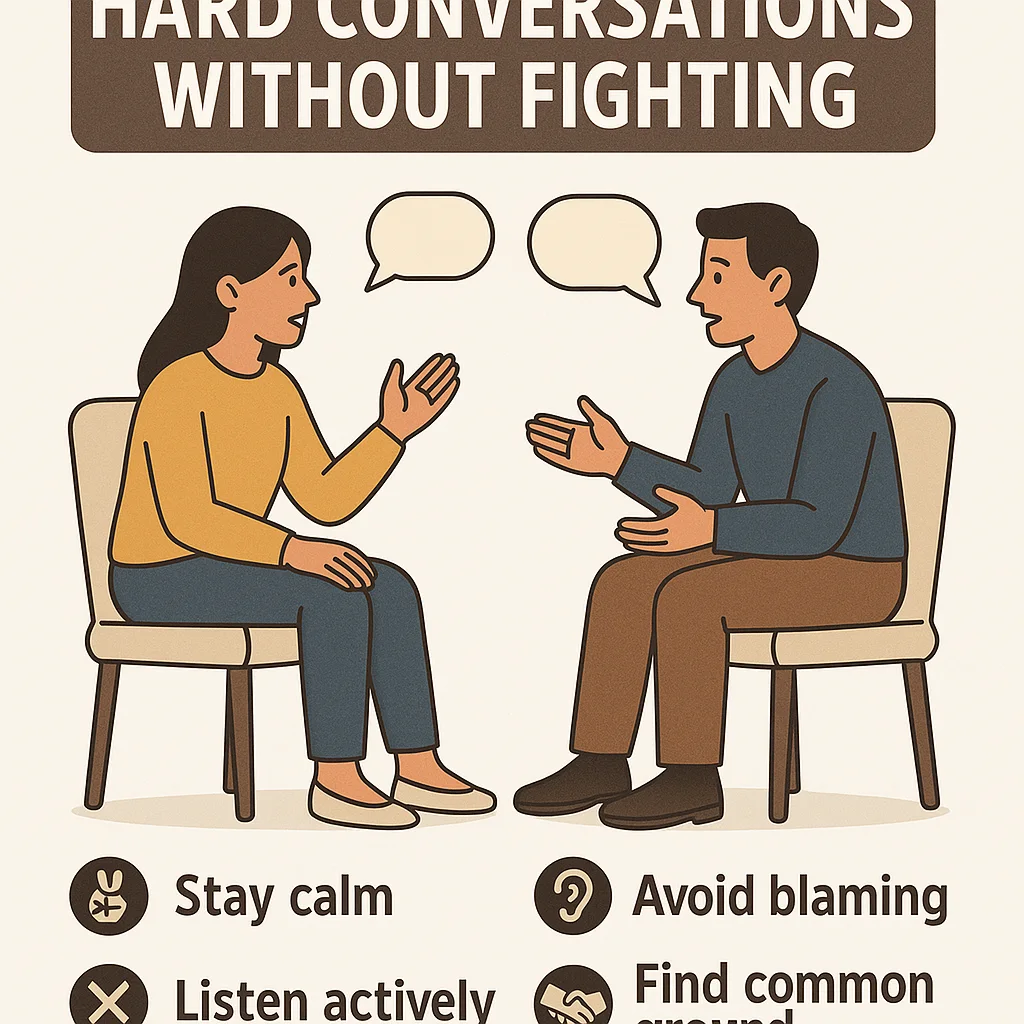 How to Have Hard Conversations Without Fighting