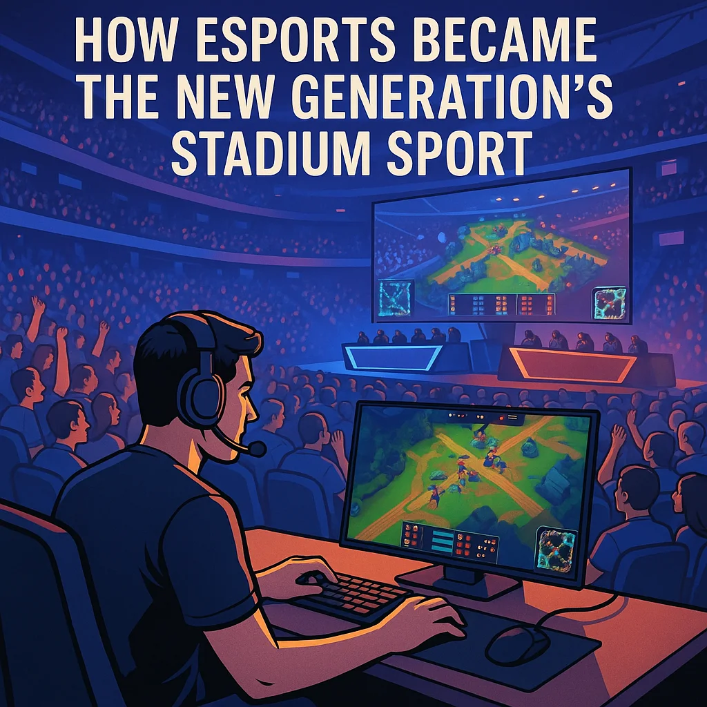 How Esports Became the New Generation’s Stadium Sport
