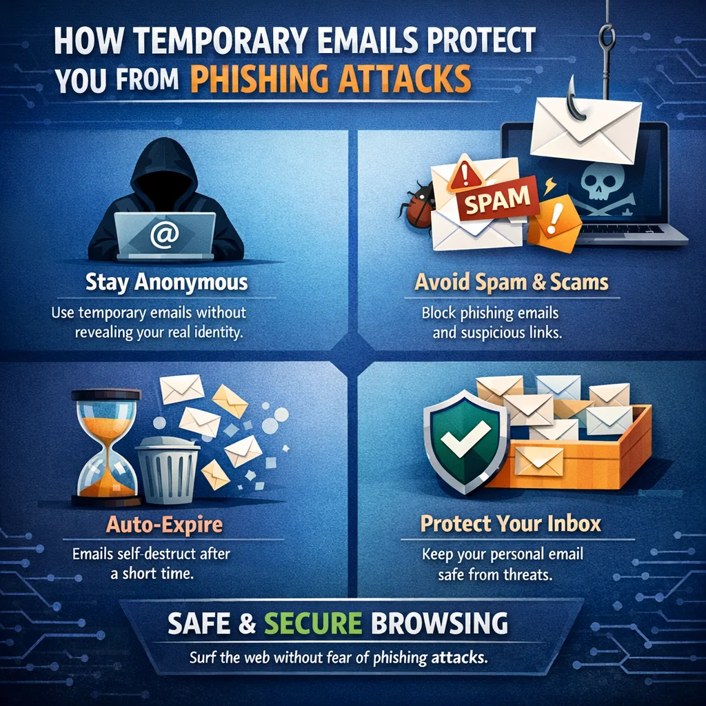 How Temporary Emails Protect You From Phishing Attacks