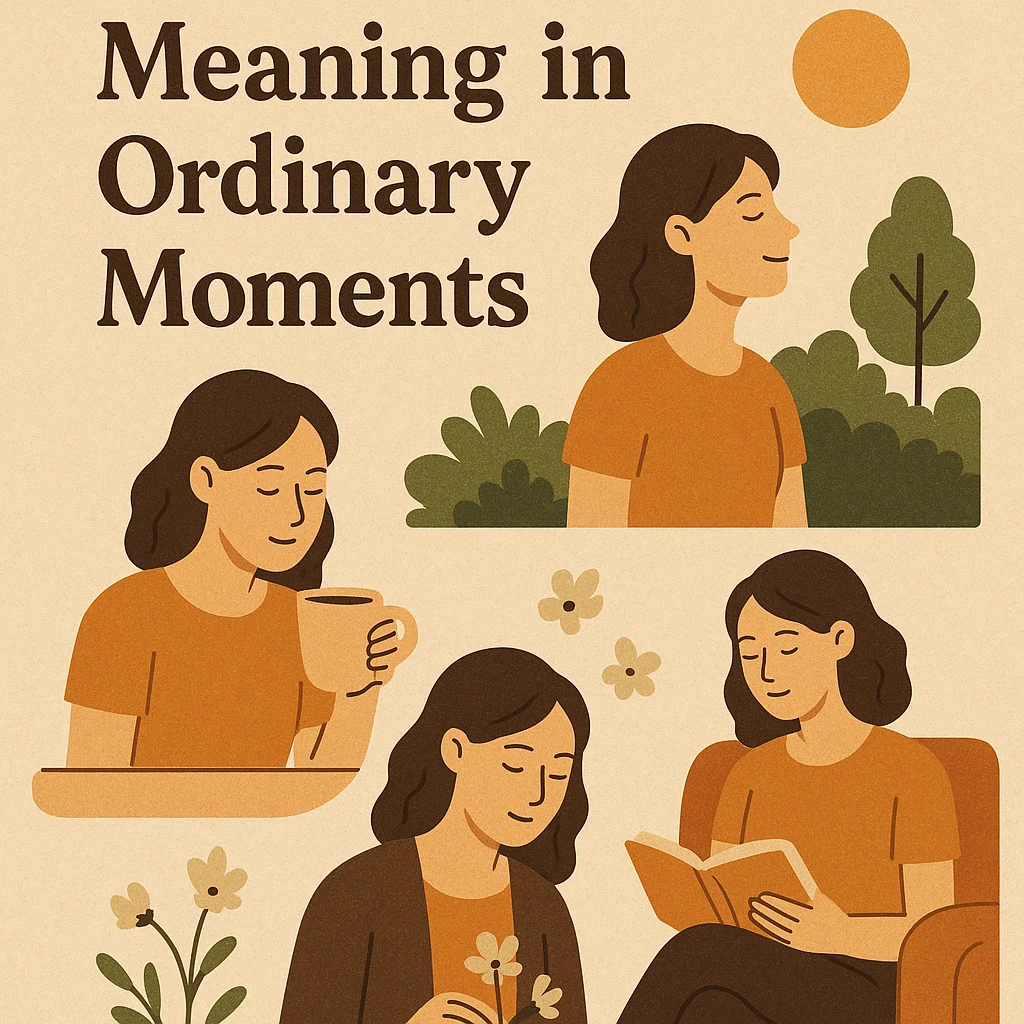 How to Find Meaning in Ordinary Moments