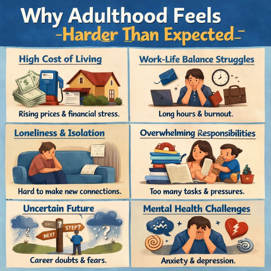 Why Adulthood Feels Harder Than Expected