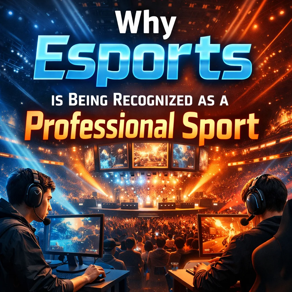 Why Esports Is Being Recognized as a Professional Sport