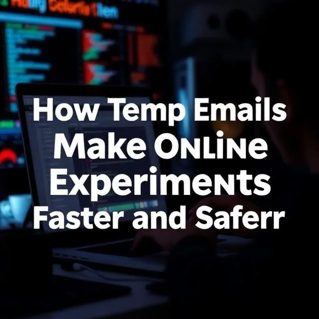 How Temp Emails Make Online Experiments Faster and Safer